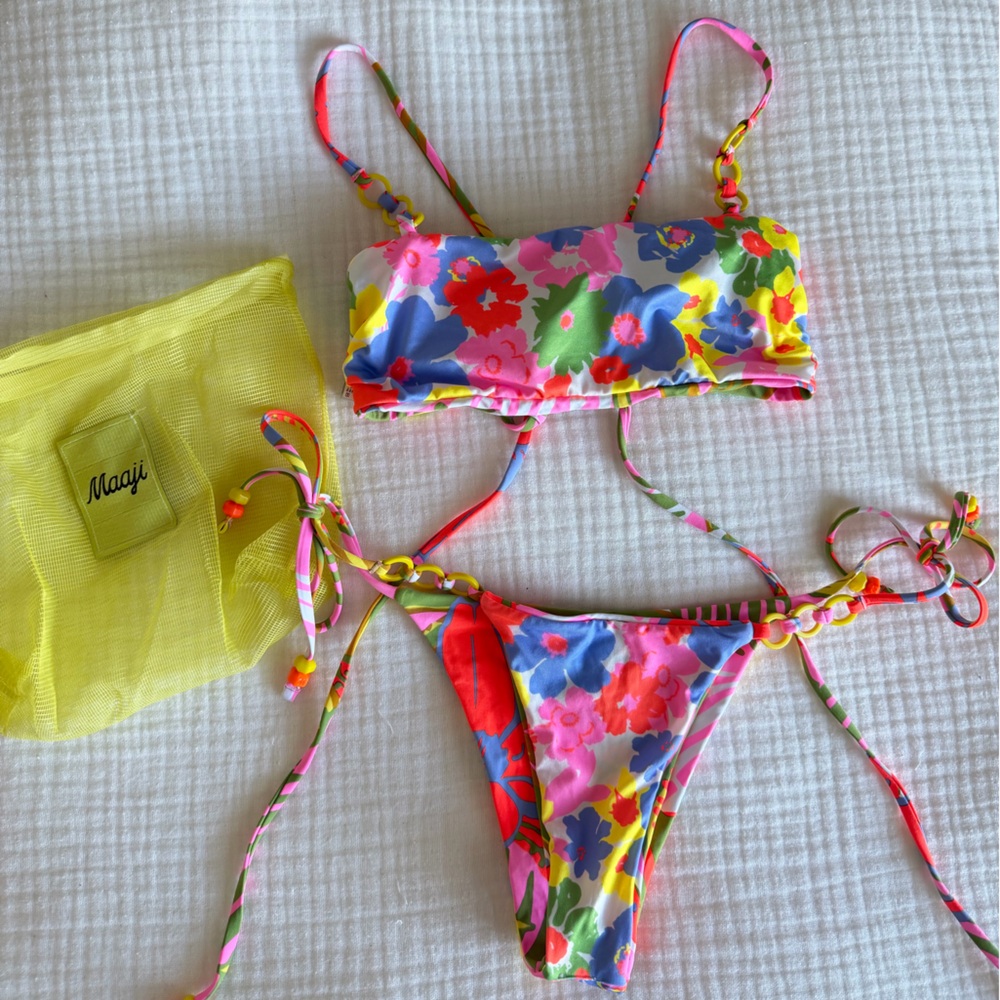 MAAJI BRAND NEW Floral Bikini Set
